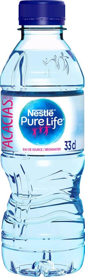 Nestlé Pure Life Nestle niet bruisend water Aquarel flesje van 33 cl pak van 12 stuks
