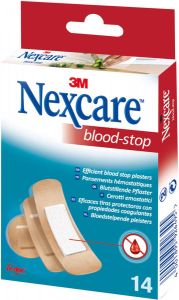 Nexcare 3M bloedstelpende pleister Blood-Stop pak van 14 stuks