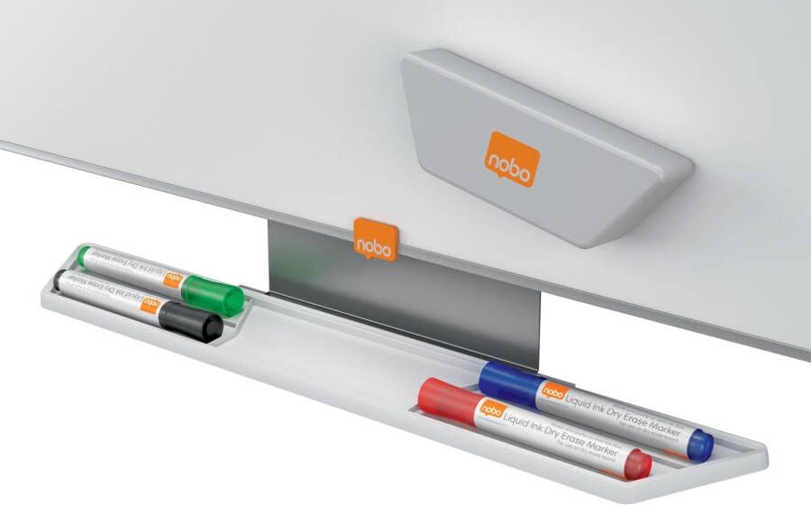 Nobo glasbordstift geassorteerde kleuren pak van 4