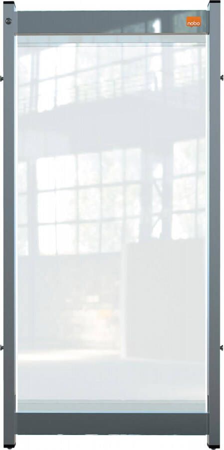 Nobo Premium Plus bureauscherm doorzichtig PVC 400 x 820 mm