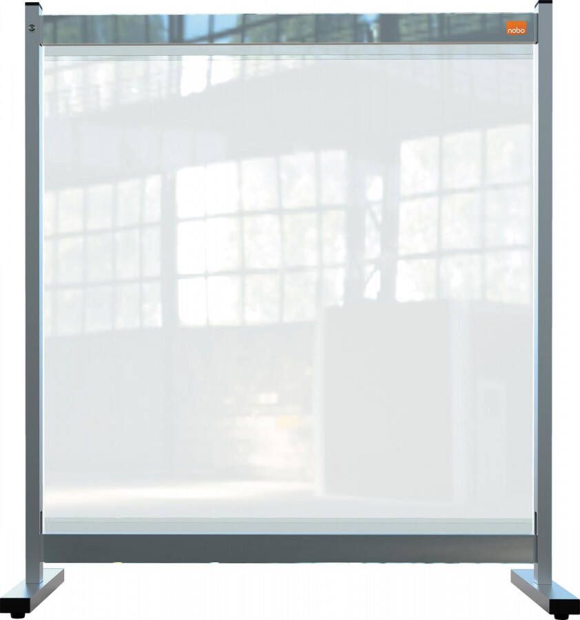 Nobo Premium Plus bureauscherm doorzichtig PVC 770 x 860 mm