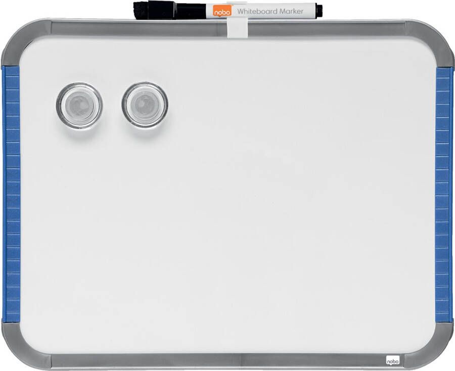 Nobo Slimline mini magnetisch whiteboard staal ft 22 x 28 cm