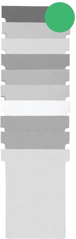 Nobo Planbordkaarten t index 1 5 formaat 53 x 45 mm groen