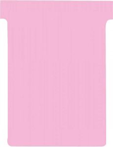 Nobo T-planbordkaarten index 3 ft 120 x 92 mm roze