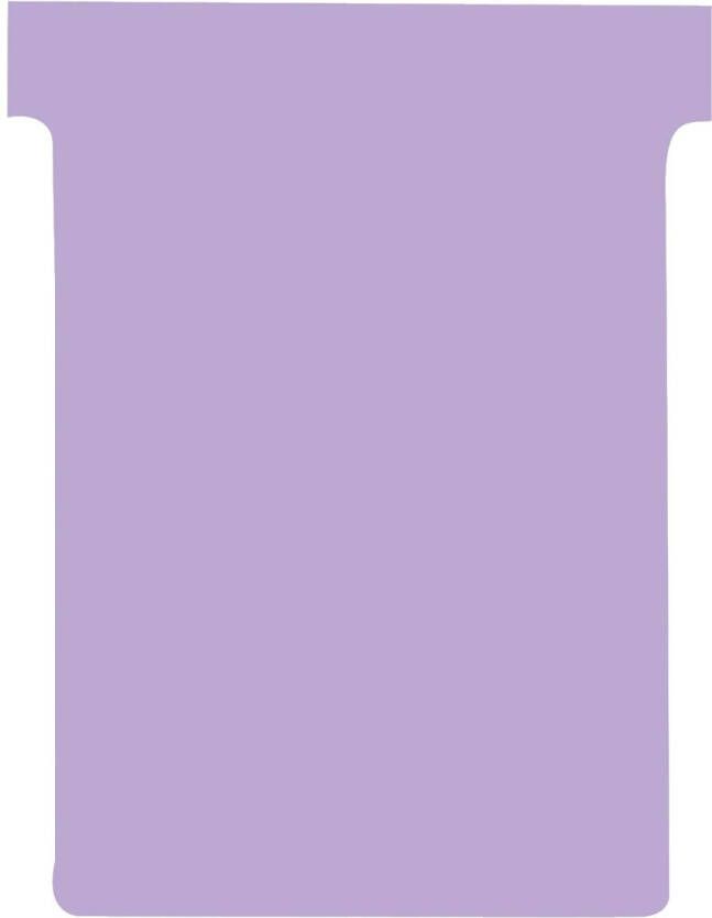 Nobo T-planbordkaarten index 3 ft 120 x 92 mm violet