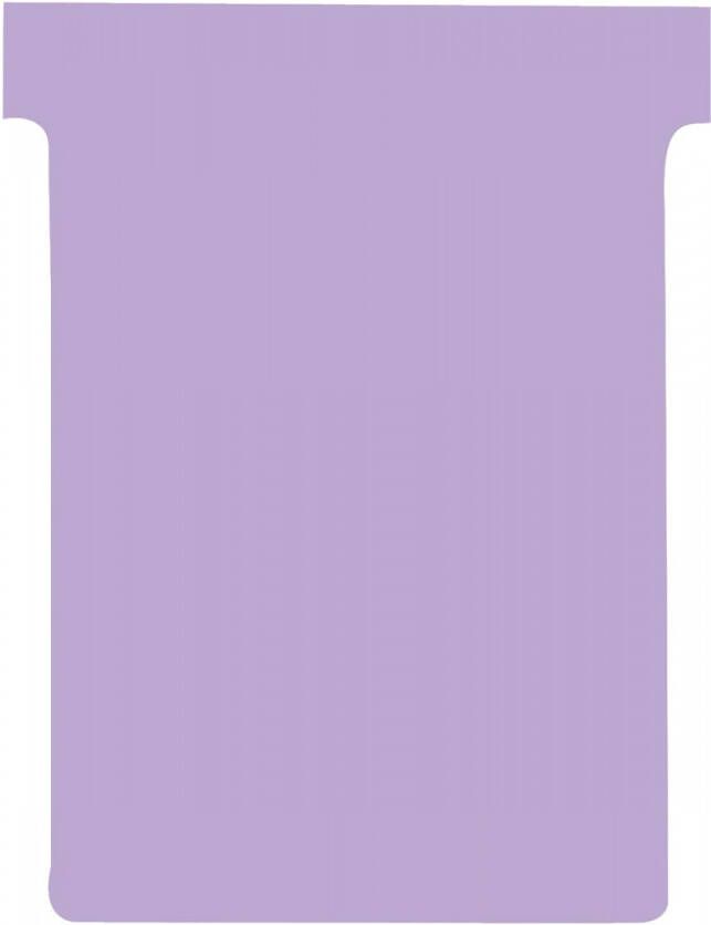Nobo T-planbordkaarten index 3 ft 120 x 92 mm violet