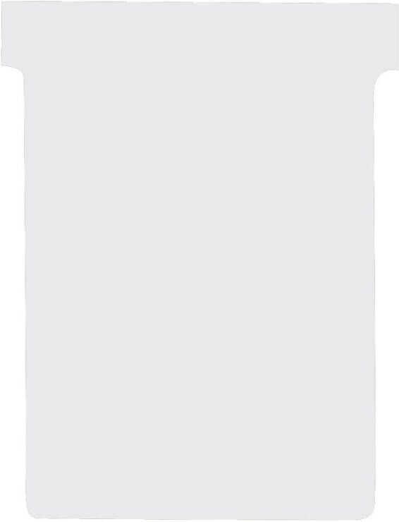 Nobo T-planbordkaarten index 3 ft 120 x 92 mm wit