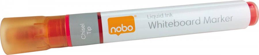 Nobo Vloeibare Inkt Whiteboard Markers Beitelvormige punt Pak van 10 stuks