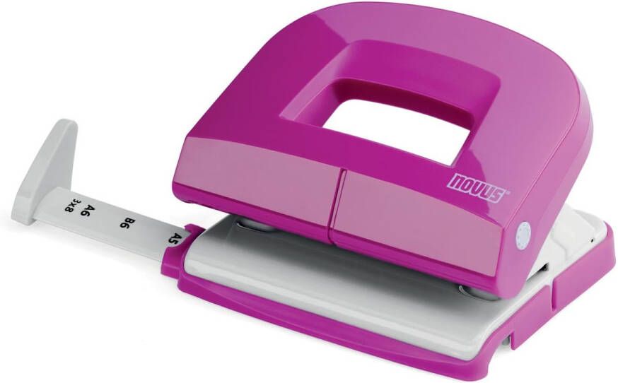Novus E 216 roze glanzend perforator