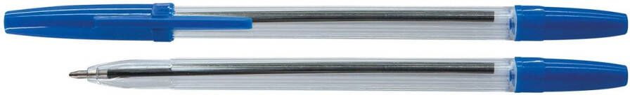 Office Products balpen 0 7 mm blauw