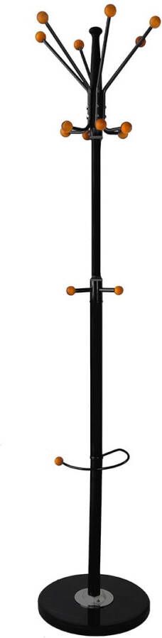 Office Products kapstok Stockholm met parapluhouder zwart