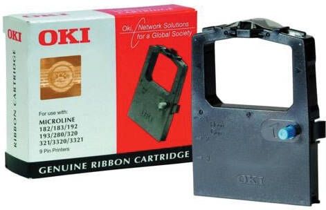 Oki Nylontape zwart 9002303