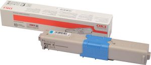 Oki toner cyaan 3000 pagina&apos;s OEM: 46508711