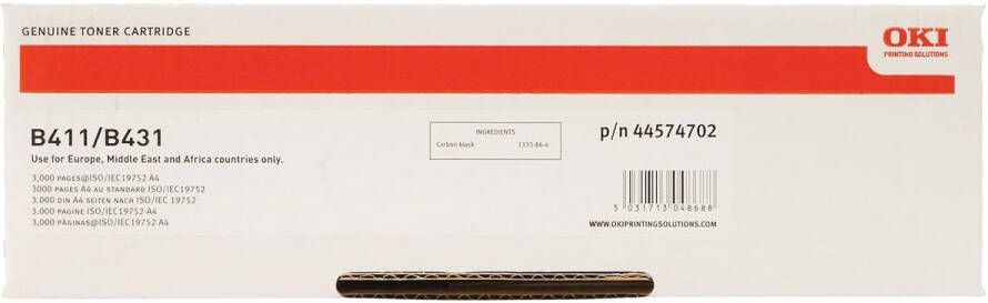 Oki Toner Kit 3000 pagina&apos;s 44574702