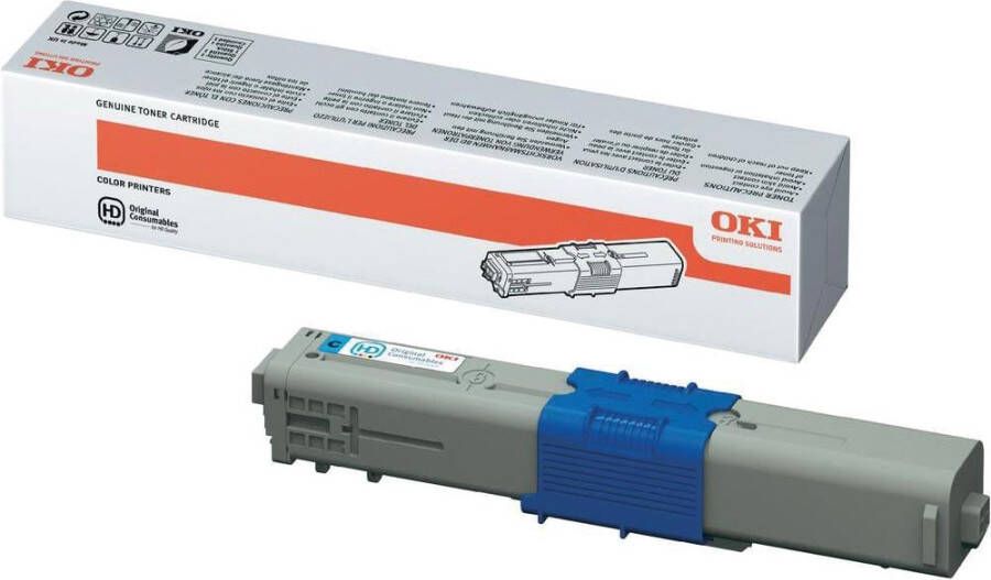 Oki Toner Kit cyaan 2000 pagina&apos;s 44469706