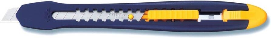 Olfa Cutter ES-1 Green 9 mm blauw geel