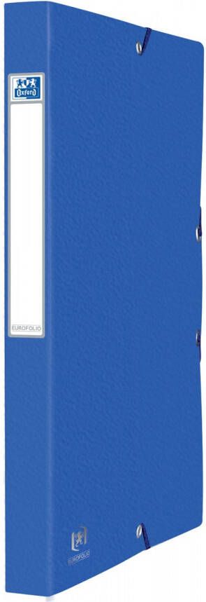 Oxford Elba elastobox Eurofolio rug van 2 5 cm blauw