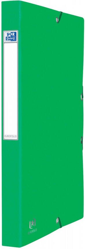 Oxford Elba elastobox Eurofolio rug van 2 5 cm groen