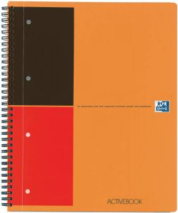 Oxford INTERNATIONAL activebook 160 bladzijden ft A4+ gelijnd
