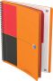 Oxford INTERNATIONAL activebook connect stevige kartonnen kaft oranje 160 bladzijden ft B5 gelijnd - Thumbnail 2