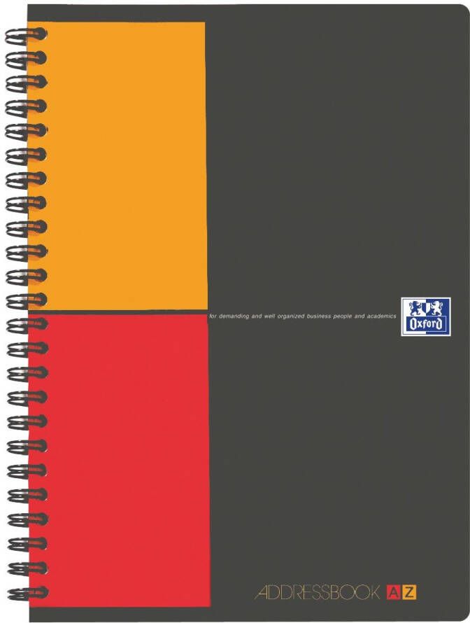 Oxford INTERNATIONAL Addressbook ft A5 144 bladzijden