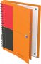 Oxford INTERNATIONAL meetingbook connect stevige kartonnen kaft oranje 160 bladzijden ft B5 gelijnd - Thumbnail 2