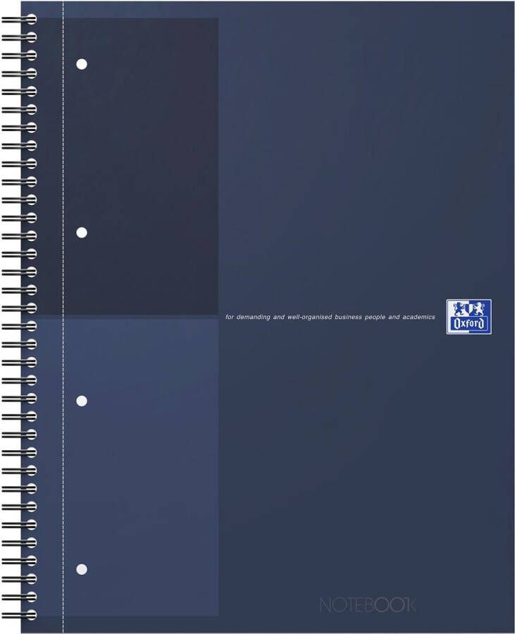 Oxford INTERNATIONAL Notebook Actie 30 jaar 160 bladzijden ft A4+ gelijnd blauw