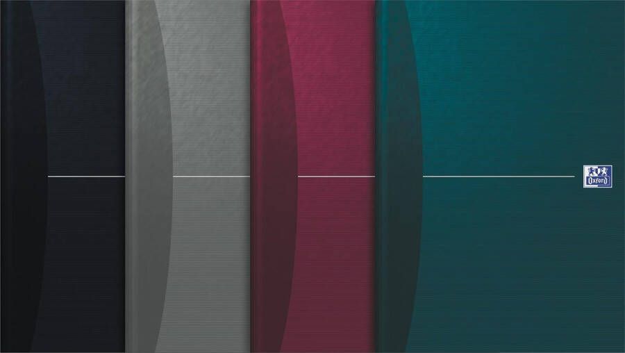 Oxford Office Essentials schrift harde kaft 192 bladzijden ft A4 gelijnd geassorteerde kleuren - Foto 2