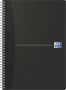 Oxford OFFICE Essentials spiraalblok smart black 180 bladzijden ft A4 gelijnd - Thumbnail 2