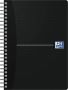 Oxford OFFICE Essentials spiraalblok smart black 180 bladzijden ft A5 gelijnd - Thumbnail 2