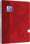 HAMELIN OXFORD Touch spiraalblok A4 gelijnd 70 vel 90g soepele kartonnen kaft rood - Thumbnail 1