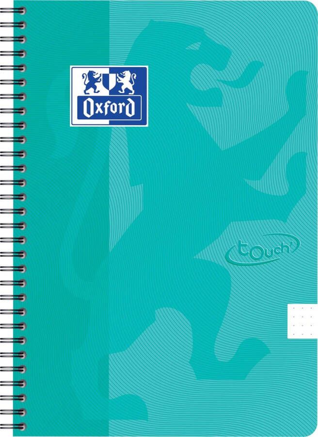 HAMELIN OXFORD Touch spiraalblok B5 DOT 70 vel soepele kartonnen kaft mint