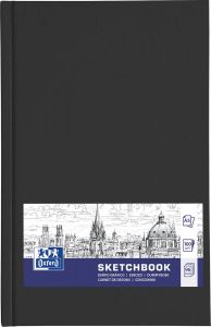 Oxford "Sketchbook" dummyboek 96 vel 100 g m² ft A5 zwart
