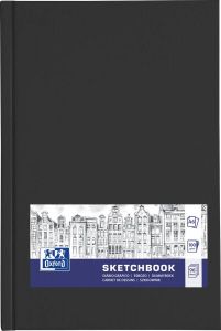 Oxford "Sketchbook" dummyboek 96 vel 100 g m² ft A6 zwart