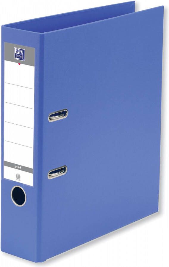 Oxford Smart Pro+ ordner voor ft A4 rug 8 cm lichtblauw