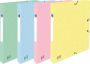 Oxford Top File+ elastobox rug van 2 5 cm geassorteerde pastelkleuren pak van 4 stuks - Thumbnail 1