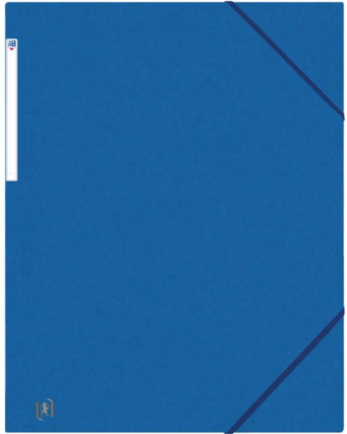 Oxford Elastomap Top File+ A3 3 kleppen 390gr blauw