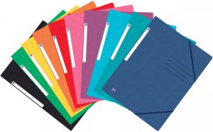 Oxford Top File+ elastomap voor ft A4 geassorteerde kleuren