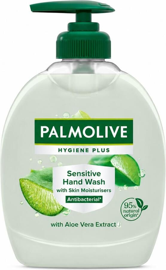 Palmolive Handzeep Plus Sensitive met Aloe Milde Verzorging 300ml