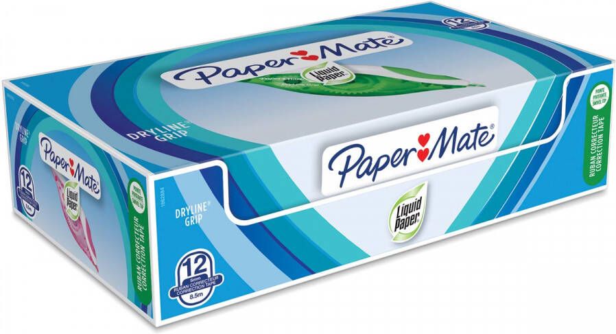 Paper Mate correctieroller Dryline Grip, doos met 12 stuks online kopen