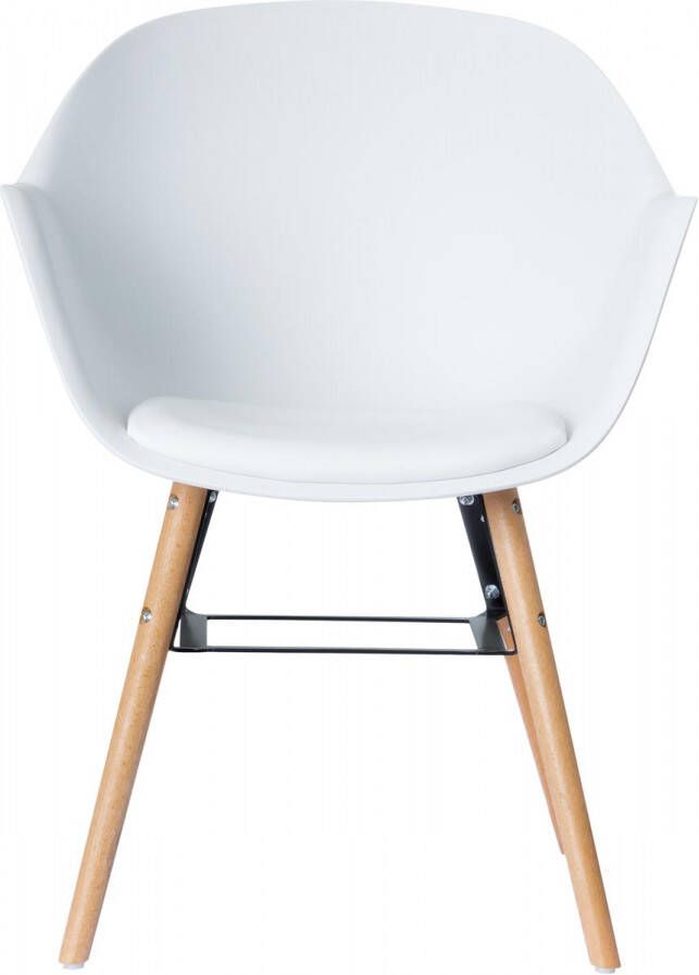 Paperflow set van 2 stoelen Wiseman wit