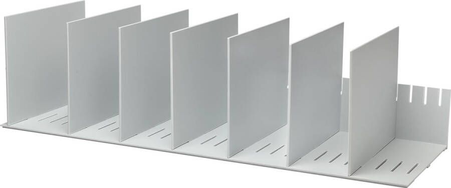 Paperflow Sorteervak met verstelbare tussenschotten 10 tussenschotten breedte 80 2 cm