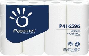 Papernet keukenrol Superior 3-laags 51 vellen pak van 4 rollen