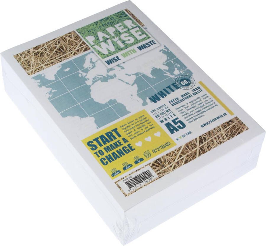 PaperWise papier ft A5 80 g pak van 500 vel
