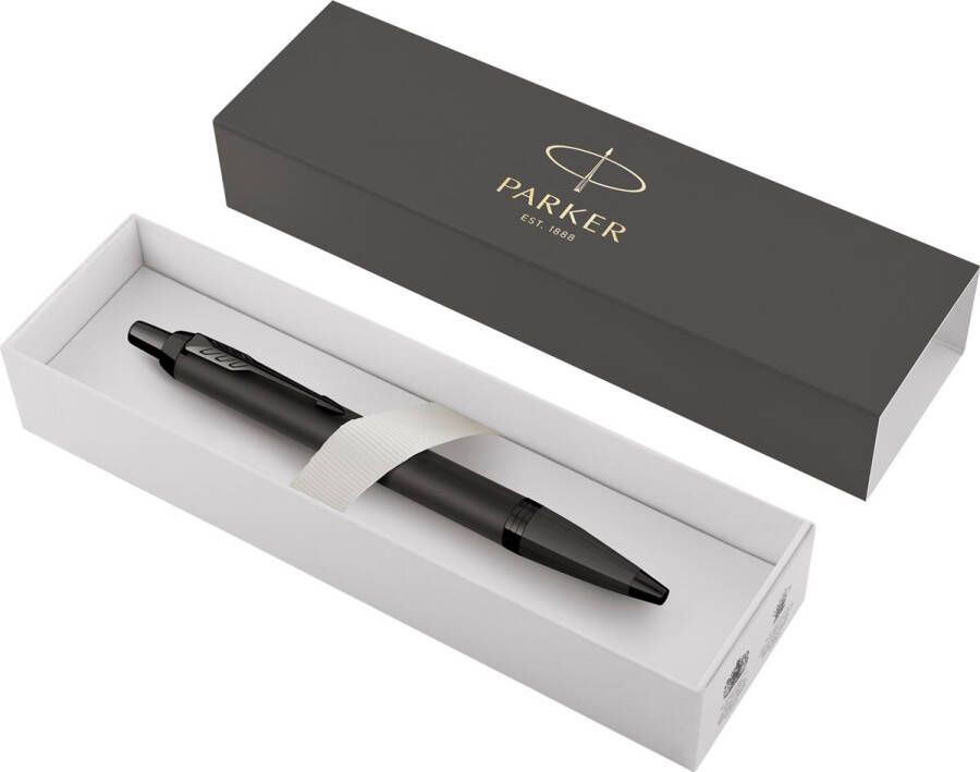 Parker Balpen IM Achromatic matt black GB medium