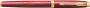 Parker IM Premium roller fijn in giftbox Deep red(rood goud ) - Thumbnail 3