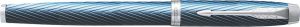 Parker IM Premium vulpen medium in giftbox blue (blauw zilver)