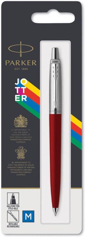 Parker Balpen Jotter Original red CT medium blister Ã  1 stuk