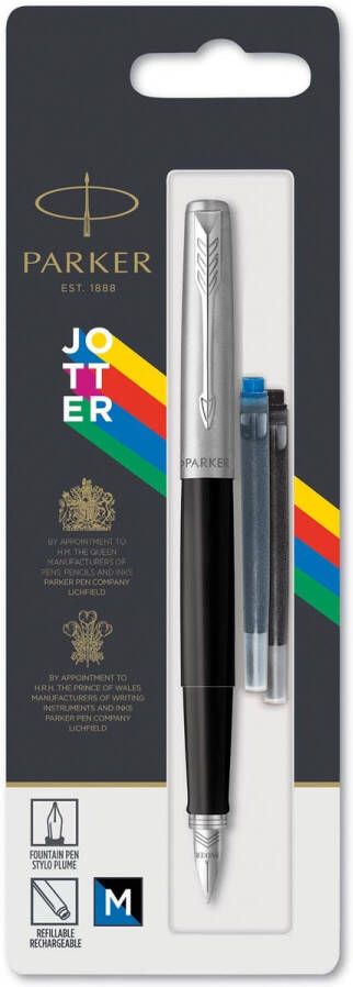Parker Vulpen Jotter Original CT M zwart blister Ã  1 stuk