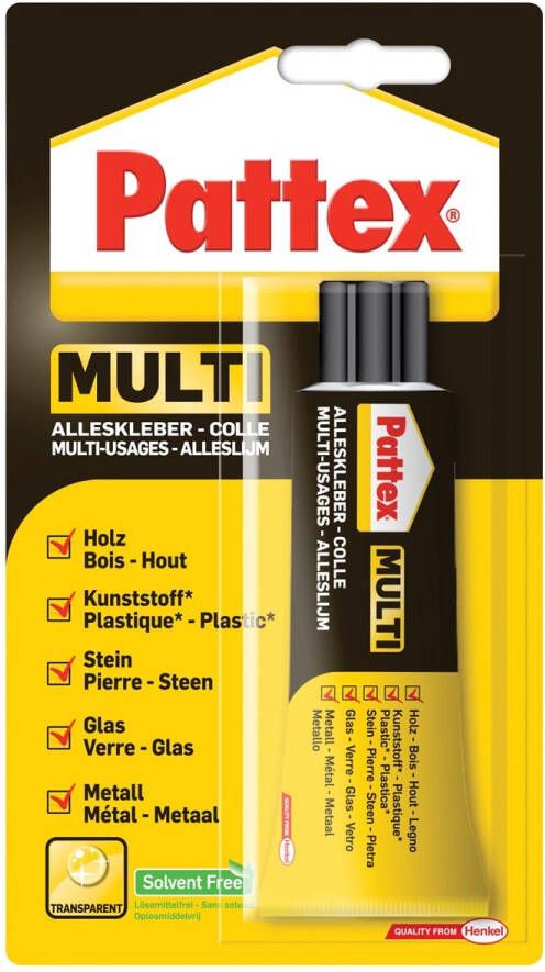Pattex Alleslijm Multi tube 50gram op blister